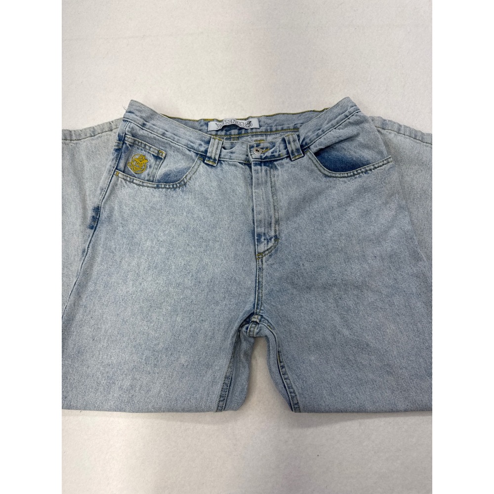 Polar Skate Co 93! Denim Jeans Light Wash Blue Straight Leg Mens 32x28